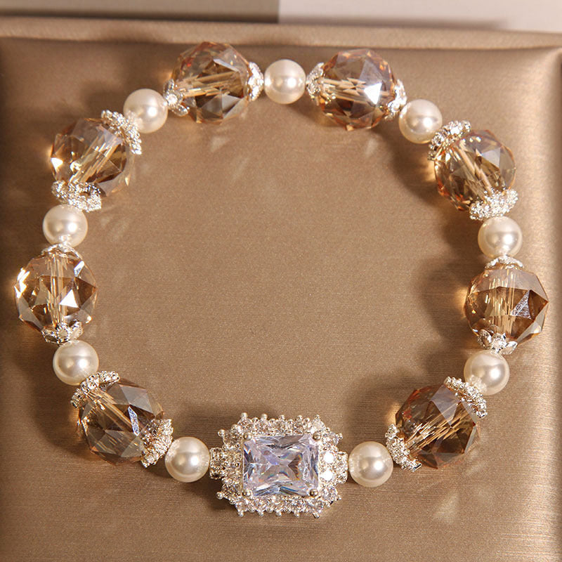 CHAMPAGNE | CRYSTAL CHAMPAGNE BRACELET