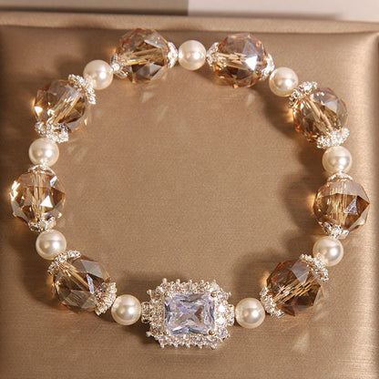 CHAMPAGNE | CRYSTAL CHAMPAGNE BRACELET